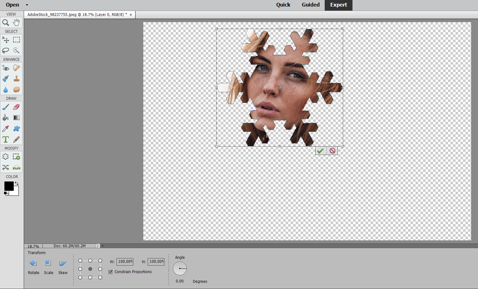 photoshop elements 18 for mac remove background from a layer
